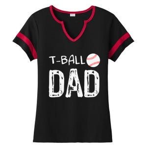 Funny T Ball Dad Ball Funny Christmas Ladies Halftime Notch Neck Tee