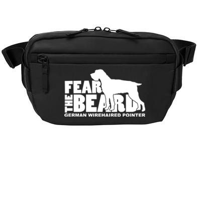 Fear The Beard Gift Ger Wirehaired Pointer Gift Cute Gift Crossbody Pack