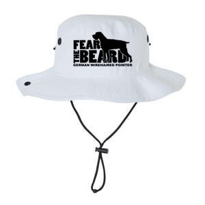 Fear The Beard Gift Ger Wirehaired Pointer Gift Cute Gift Legacy Cool Fit Booney Bucket Hat