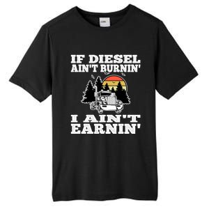 Funny Trucker Big Rigs Semigifttrailer Diesel Truck Driver Gift Tall Fusion ChromaSoft Performance T-Shirt