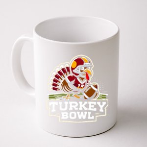 Funny Turkey Bowl American Football Thanksgiving Gift Coffee Mug