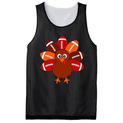 Football Turkey Balls Thanksgiving Mesh Reversible Basketball Jersey Tank