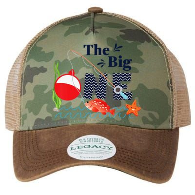 Fishing The Big One Year 1st First Birthday Little Fisherman Funny Legacy Tie Dye Trucker Hat