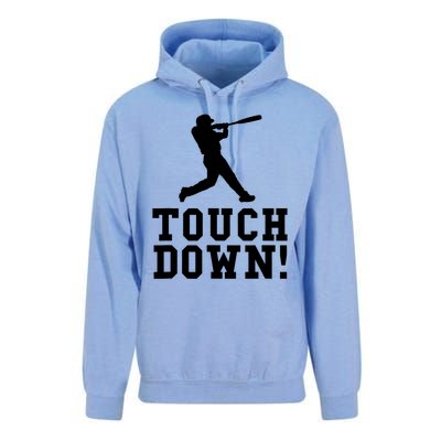 Funny Touchdown Baseball Football Sports Gift Cute Gift Unisex Surf Hoodie