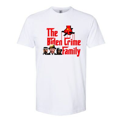 Funny The Biden Crime Family Anti Biden Liberals Democrats Softstyle CVC T-Shirt