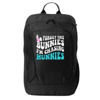 Forget The Bunnies Im Chasing Hunnies Funny Easter City Backpack