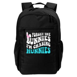 Forget The Bunnies Im Chasing Hunnies Funny Easter Daily Commute Backpack