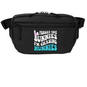 Forget The Bunnies Im Chasing Hunnies Funny Easter Crossbody Pack