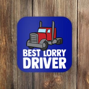 Funny Trucker Big Rig Semi Trailer Truck Driver Lorry Cute Gift Coaster