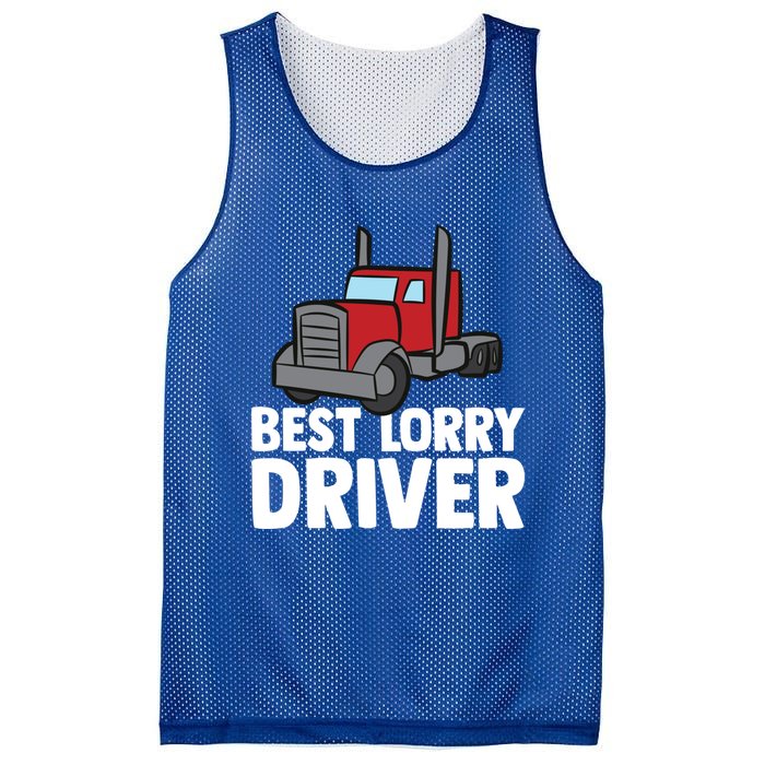 Funny Trucker Big Rig Semi Trailer Truck Driver Lorry Cute Gift Mesh Reversible Basketball Jersey Tank