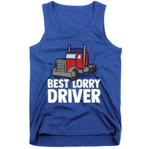 Funny Trucker Big Rig Semi Trailer Truck Driver Lorry Cute Gift Tank Top