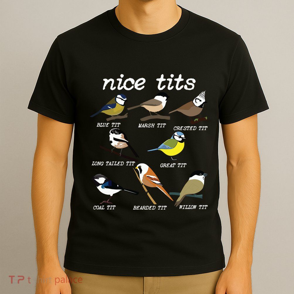 Funny Tit Birds Birdwatcher T-Shirt