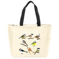 Funny Tit Birds Birdwatcher Zip Tote Bag
