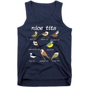 Funny Tit Birds Birdwatcher Tank Top