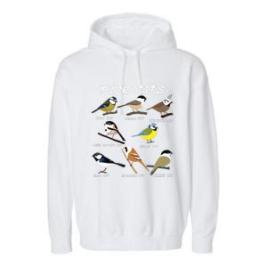 Funny Tit Birds Birdwatcher Garment-Dyed Fleece Hoodie