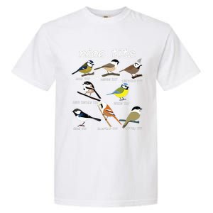 Funny Tit Birds Birdwatcher Garment-Dyed Heavyweight T-Shirt