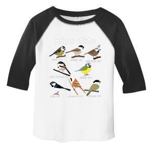 Funny Tit Birds Birdwatcher Toddler Fine Jersey T-Shirt