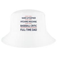 Full Time Baseball Dad Baseball Dad With Balls Ballers Daddy Cool Comfort Performance Bucket Hat