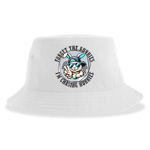 Forget The Bunnies Im Chasing Hunnies Easter Bunny Sustainable Bucket Hat