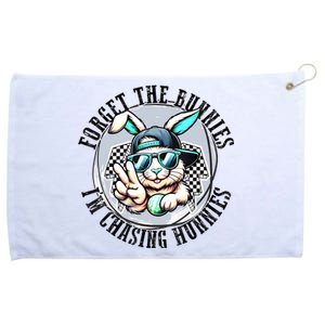 Forget The Bunnies Im Chasing Hunnies Easter Bunny Grommeted Golf Towel