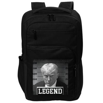 Funny The Booking Photo Of Donald Trump Cute Impact Tech Backpack
