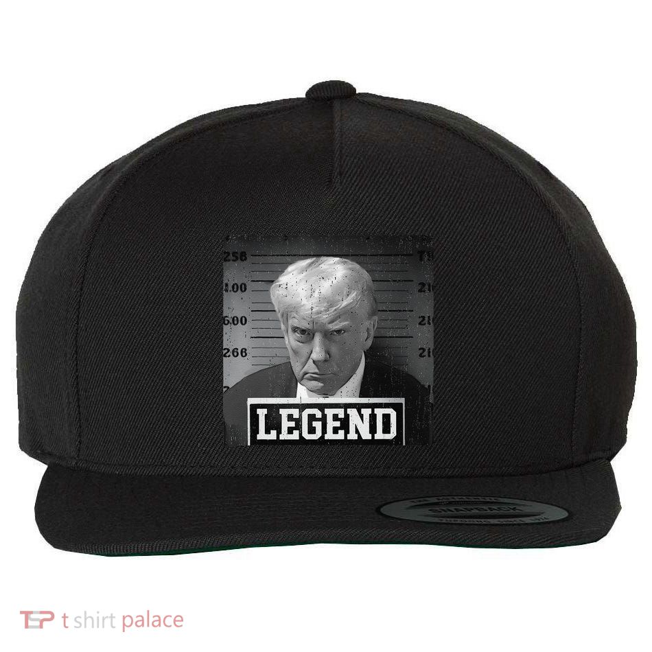 Funny The Booking Photo Of Donald Trump Cute Wool Snapback Cap