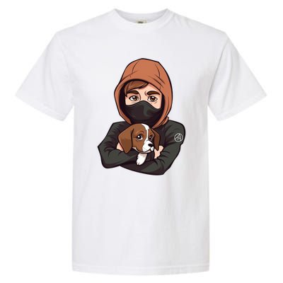 Free The Beagles Gift Animal Liberation Front Gift Vegan Design Gift Garment-Dyed Heavyweight T-Shirt