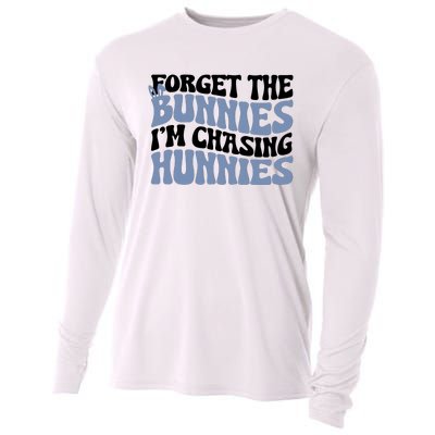 Forget The Bunnies IM Chasing Hunnies Cooling Performance Long Sleeve Crew