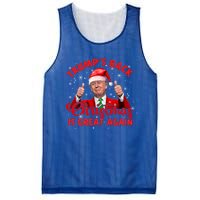 Funny TrumpS Back Christmas Is Great Again Xmas Pajama Ugly Gift Mesh Reversible Basketball Jersey Tank