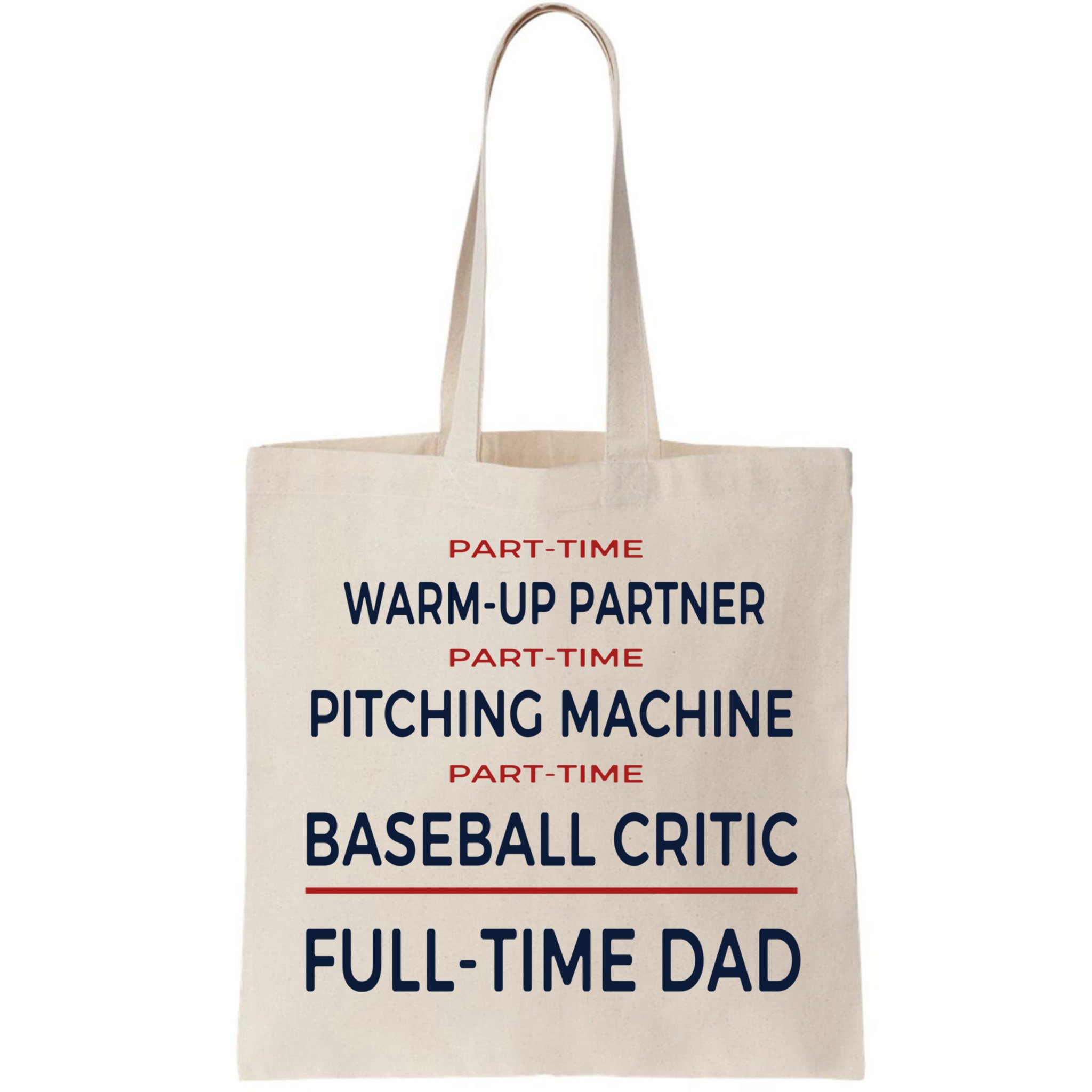 Full Time Baseball Dad Baseball Dad With Balls Ballers Daddy Cool Gift Bag
