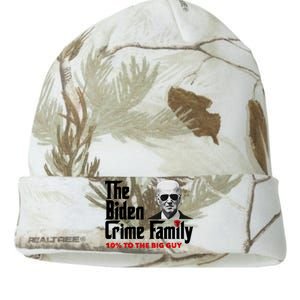 Funny The Biden Crime Family Anti Biden Liberals Democrats Kati Licensed 12" Camo Beanie