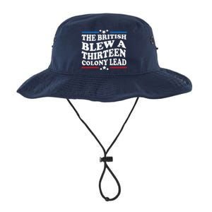 Funny The British Blew A Thirteen Colony Lead 4th Of July Legacy Cool Fit Booney Bucket Hat