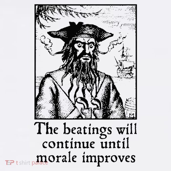 Funny The Beatings Will Continue Until Morale Improves Bucket Hat
