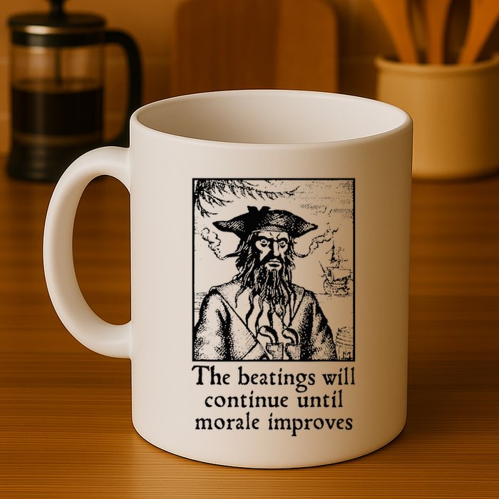 Funny The Beatings Will Continue Until Morale Improves Mug