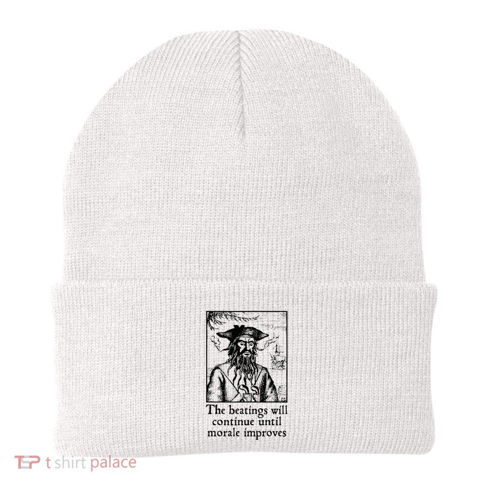 Funny The Beatings Will Continue Until Morale Improves Beanie