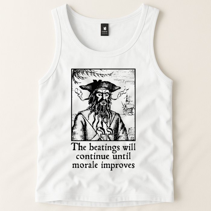Funny The Beatings Will Continue Until Morale Improves Tank Top