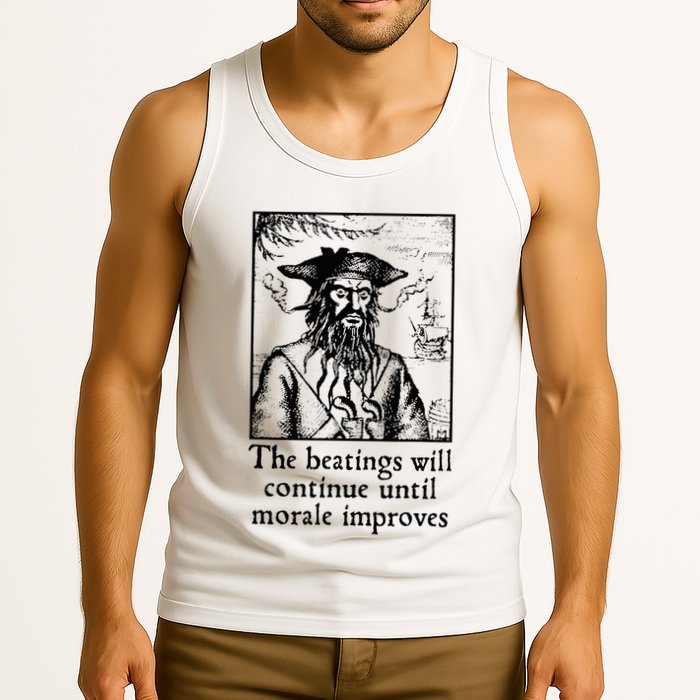 Funny The Beatings Will Continue Until Morale Improves Tank Top