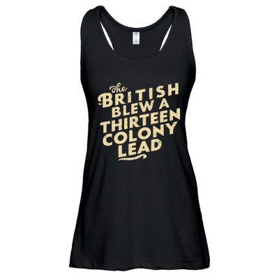 Funny The British Blew A Thirn Colony Lead Ladies Essential Flowy Tank