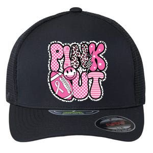 Football Team Breast Cancer Awareness Month Flexfit Unipanel Trucker Cap