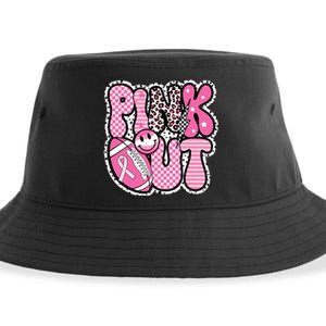 Football Team Breast Cancer Awareness Month Sustainable Bucket Hat