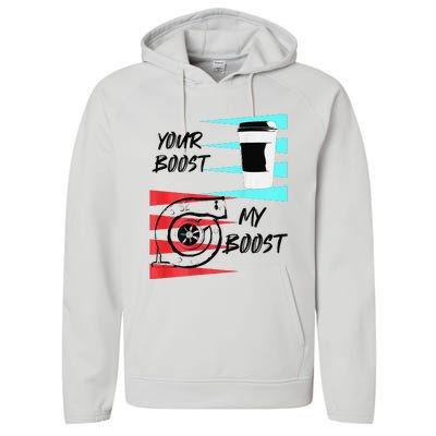 funny Turbo Boost Drift Car Gift Performance Fleece Hoodie