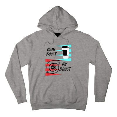 funny Turbo Boost Drift Car Gift Tall Hoodie