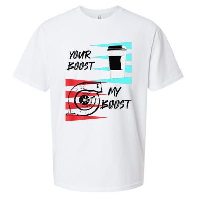 funny Turbo Boost Drift Car Gift Sueded Cloud Jersey T-Shirt