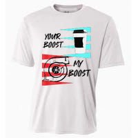 funny Turbo Boost Drift Car Gift Cooling Performance Crew T-Shirt