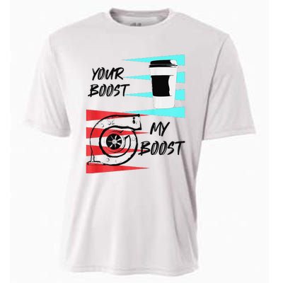 funny Turbo Boost Drift Car Gift Cooling Performance Crew T-Shirt