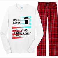 funny Turbo Boost Drift Car Gift Long Sleeve Pajama Set