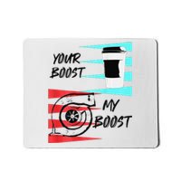 funny Turbo Boost Drift Car Gift Mousepad