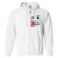 funny Turbo Boost Drift Car Gift Full Zip Hoodie