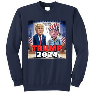 Funny Trump Biden Presidential Election Debate 2024 Sweatshirt