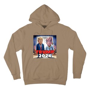 Funny Trump Biden Presidential Election Debate 2024 Hoodie